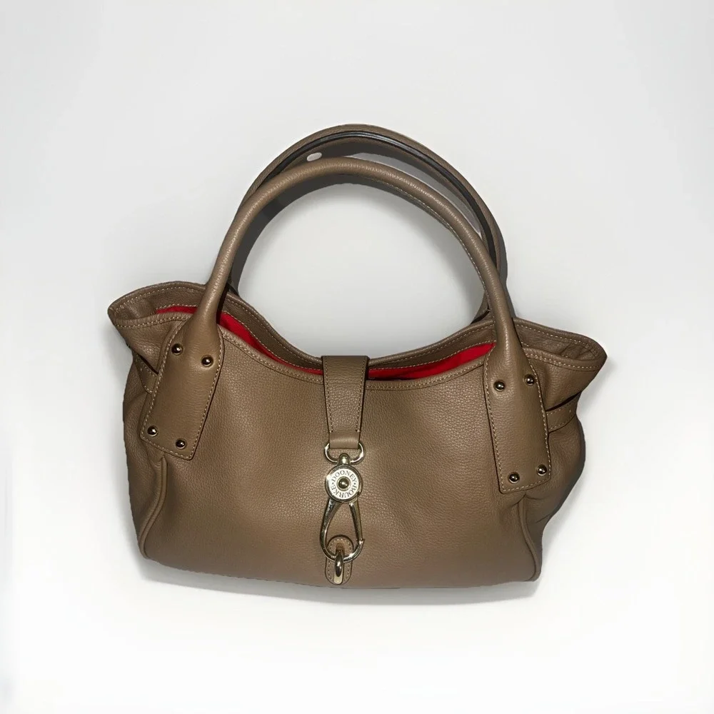 Dooney & Bourke Bag Beige Corporate Office Everyday Elegance Quiet Luxury